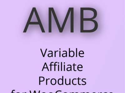 AMB Variable Affiliate Products for WooCommerce