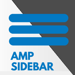 AMP Sidebar Hamburger Menu