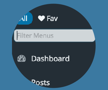 Admin Menus Accessibility – Quickly Search Admin Menus