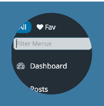 Admin Menus Accessibility – Quickly Search Admin Menus