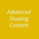 Advanced Floating Content