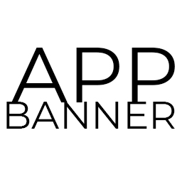 Application Banner (Google PlayStore / AppleStore)