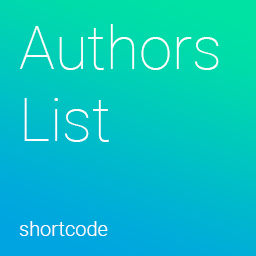 Authors List