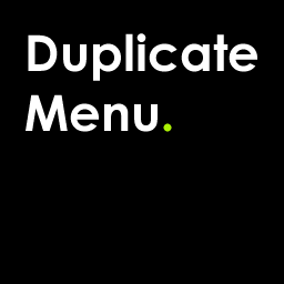 BCM Duplicate Menu