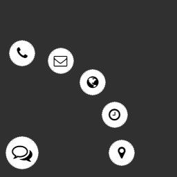 Bubble Menu – circle floating menu