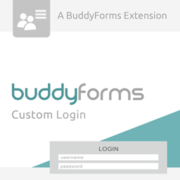 BuddyForms Custom Login