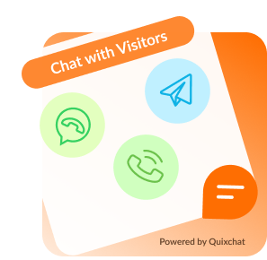 Click to Chat Widget – Contact Chat, Telegram Chat, Line, WeChat, Email, SMS, Call & Snapchat Button