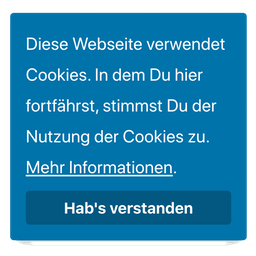 Cookie Notice Lite (Deutsch)