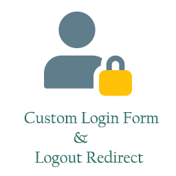 Custom Login Form and Logout Redirect