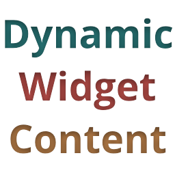 Dynamic Widget Content