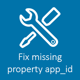 Fix missing property app_id