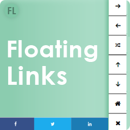 Floating Social Share Icons and Social Share buttons – Next Previous Post Links – FL