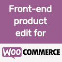 Front End Product Edit For Woocommerce