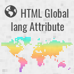 HTML Global lang Attribute