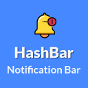 HashBar – WordPress Notification Bar