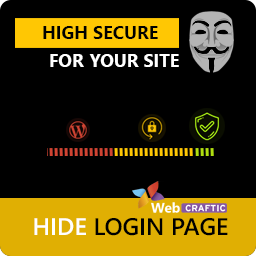 Hide login page, Hide wp admin – stop attack on login page