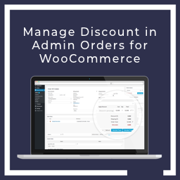 Manage Discount in Admin Orders for WooCommerce