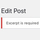 Mandatory Excerpts for WordPress