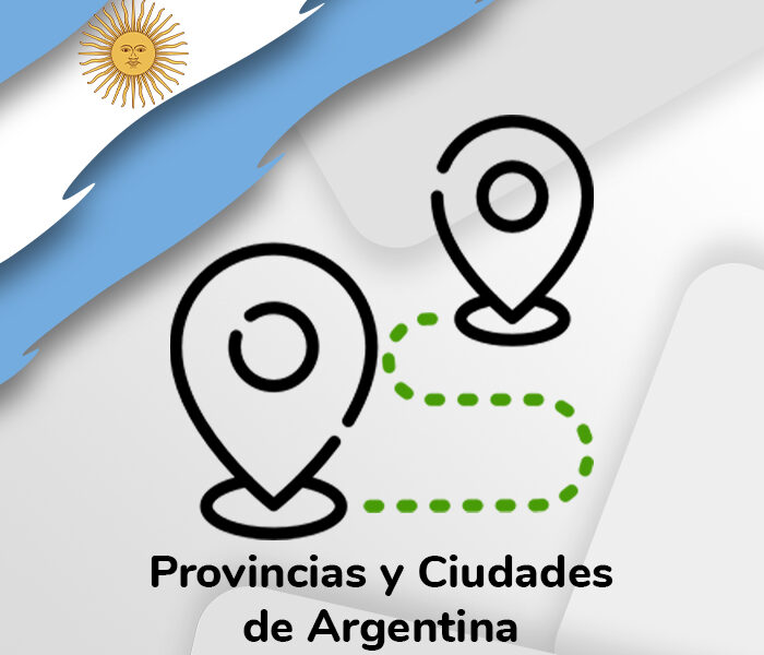 MkRapel Provincias y Ciudades de Argentina para WC