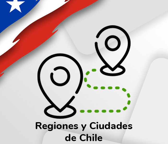 MkRapel Regiones y Ciudades de Chile para WC