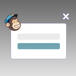 Popup – MailChimp, GetResponse and ActiveCampaign Intergrations