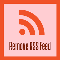 Remove RSS Feed