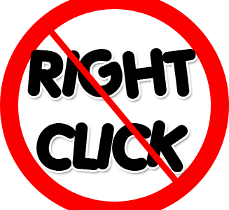 Right Click Disable OR Ban