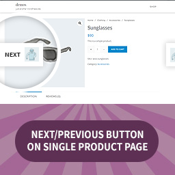 TP Next & Previous Button on Single Product Page