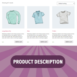 TP Product Description in Loop for Woocommerce