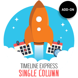 Timeline Express – Single Column Add-On