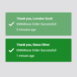 Trusted Order Notifications