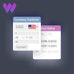 WBW Currency Switcher for WooCommerce