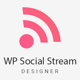 WP Social Stream Designer