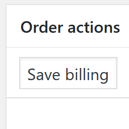 WooCommerce Save Manual Order User