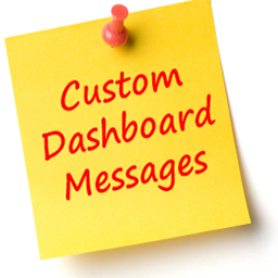 Zedna Custom Dashboard Messages